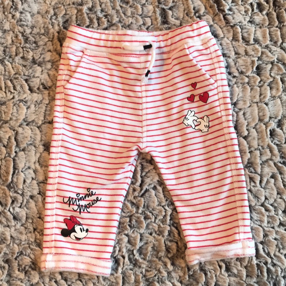 H&M Minnie Mouse pants. 4-6 months